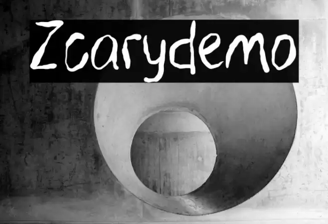 Zcary-demo फ़ॉन्ट examples