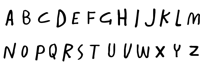 ZDRAVO MARIA Font LOWERCASE