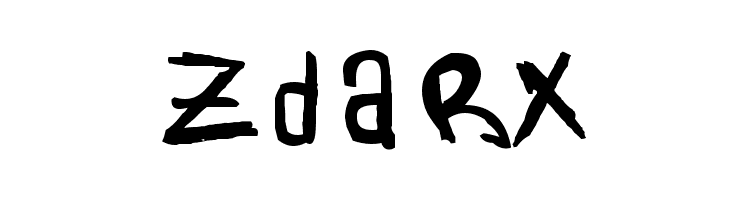 Zdarx  Free Fonts Download