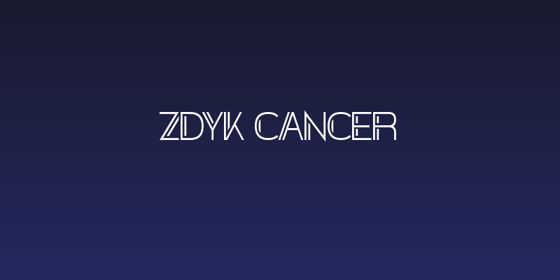 Zdyk Cancer Social Header