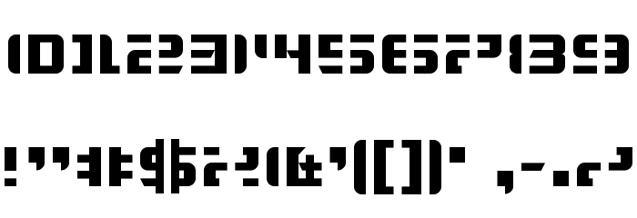 Zdyk Gemini Regular Font OTHER CHARS