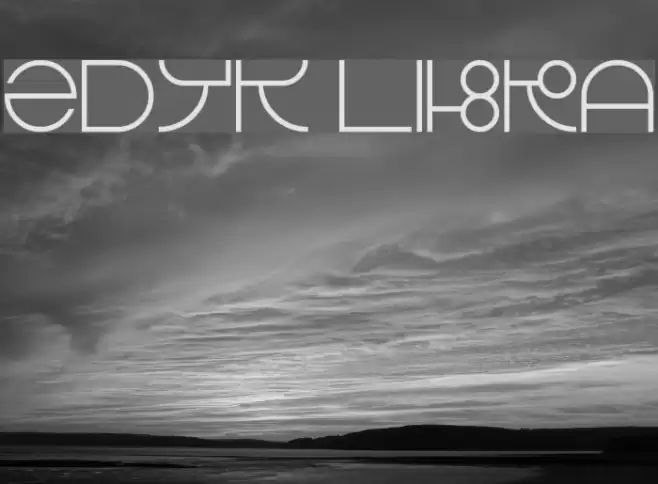 Zdyk Libra Font examples