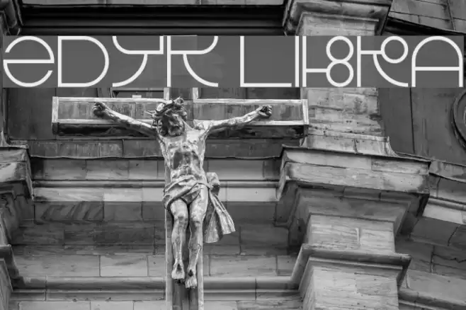 Zdyk Libra Font examples