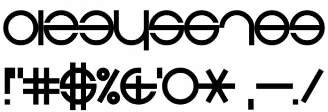 Zdyk Pisces Font OTHER CHARS