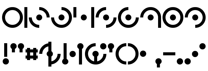 Zdyk Sagittarius Font OTHER CHARS