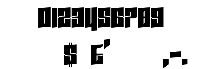 Zdyk Scorpio Font OTHER CHARS