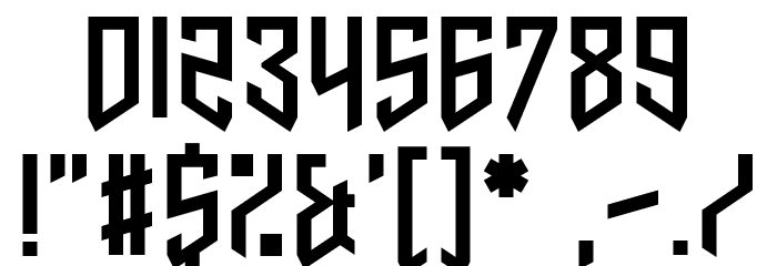 Zdyk Virgo Font OTHER CHARS