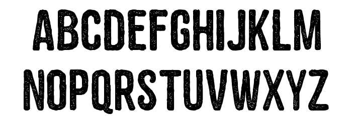 ZEMBOOD Vintage Font LOWERCASE