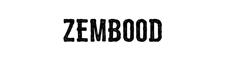 ZEMBOOD Font