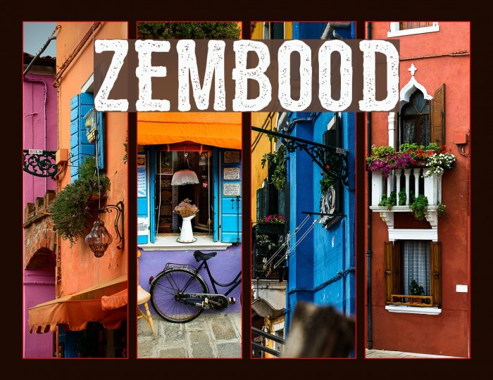 ZEMBOOD Font examples