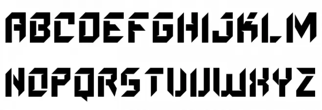 ZENOVA XENO Schriftart Groß