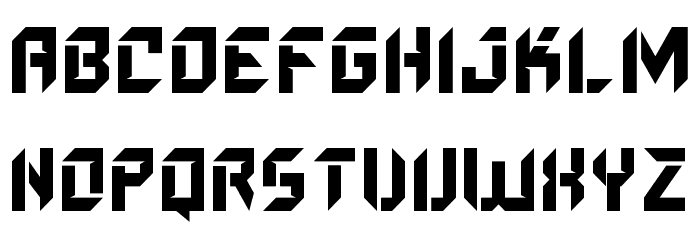 ZENOVA XENO Font LOWERCASE