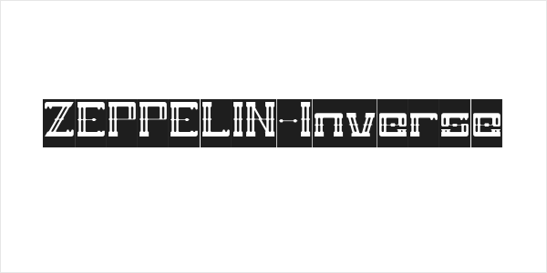 ZEPPELIN-Inverse Logo