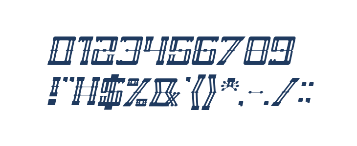 ZEPPELIN Italic Other Characters