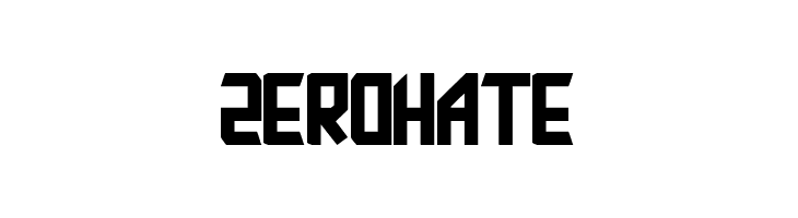 ZEROHATE  font caratteri gratis
