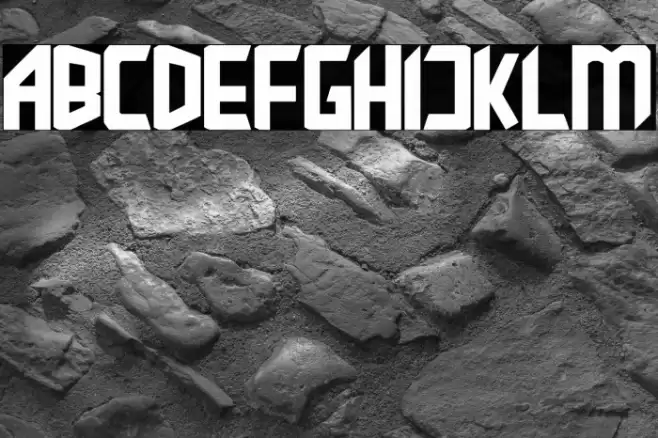 ZEROHATE Font examples