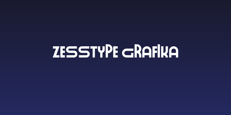 ZESSTYPE GRAFIKA Social Header