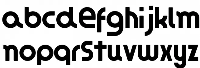 ZESSTYPE GRAFIKA Font LOWERCASE