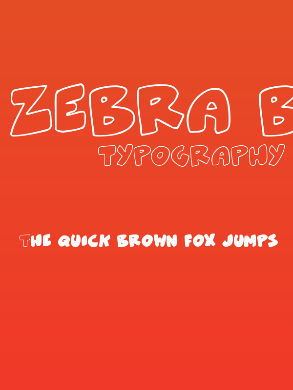 ZeBrA bLoBs Poster