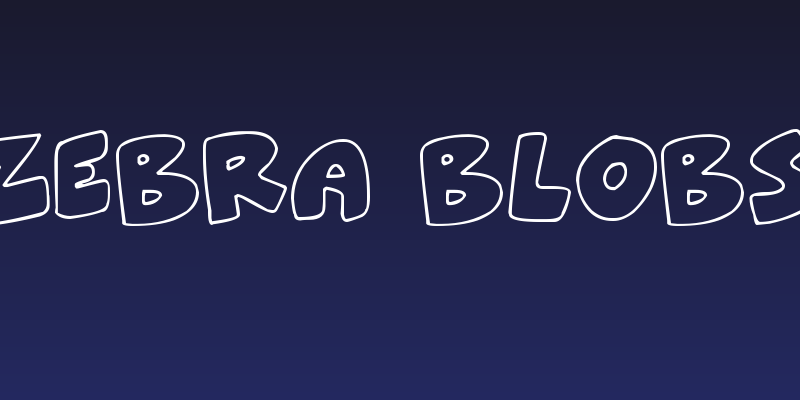 ZeBrA bLoBs Social Header