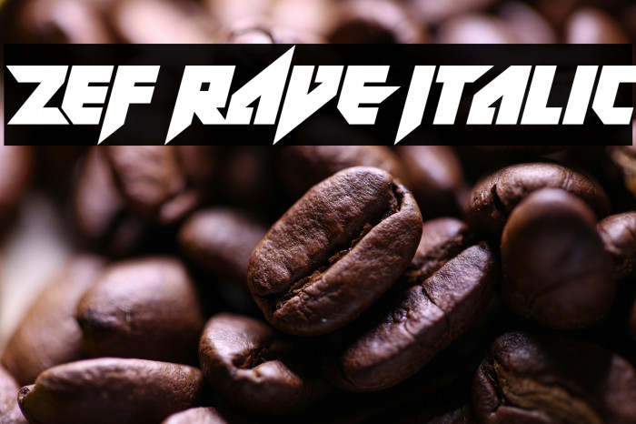 ZeF RAVE Italic Example 2