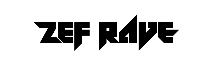 ZeF RAVE  Descarca Fonturi Gratis