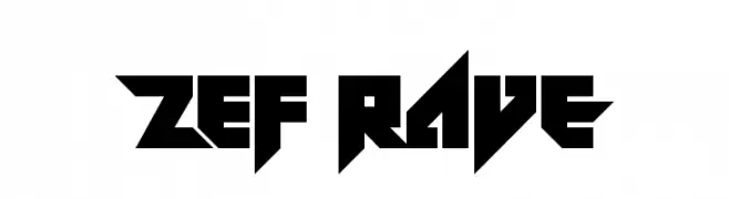 ZeF RAVE  تنزيل الخطوط