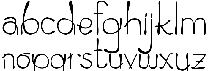 ZeaMaysEverta Font LOWERCASE