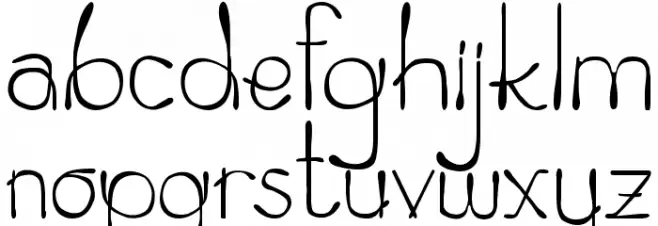 ZeaMaysEverta Font LOWERCASE