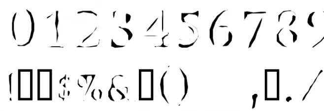 Zeal Font OTHER CHARS