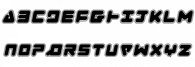 Zealot College Italic Schriftart Groß