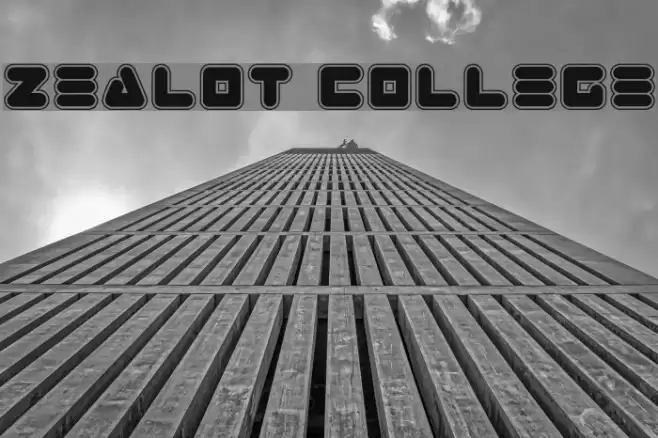 Zealot College Font examples