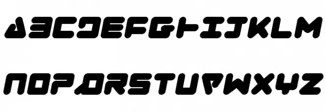 Zealot Italic Schriftart Groß