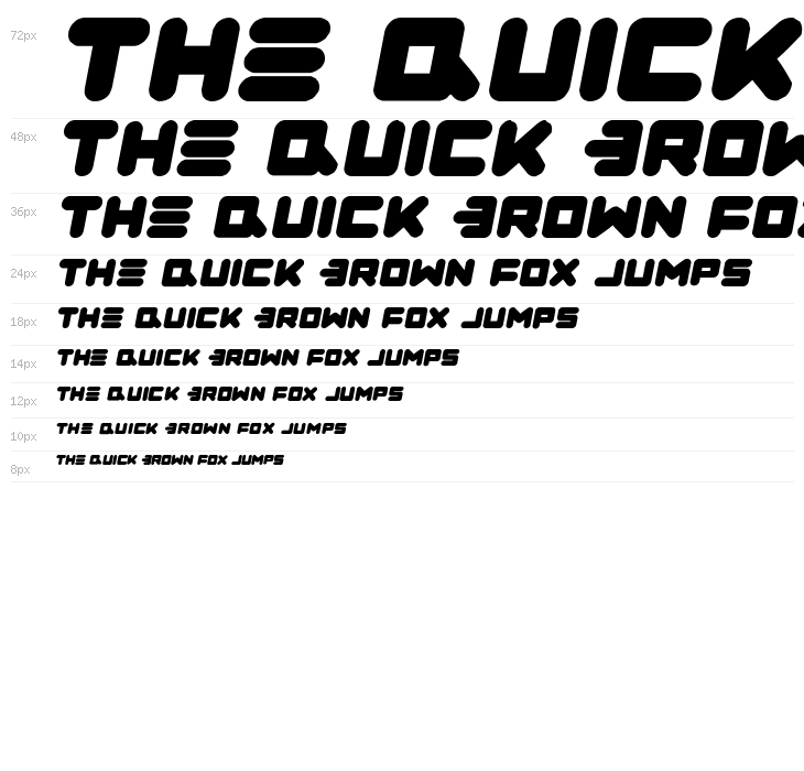 Zealot Italic Waterfall