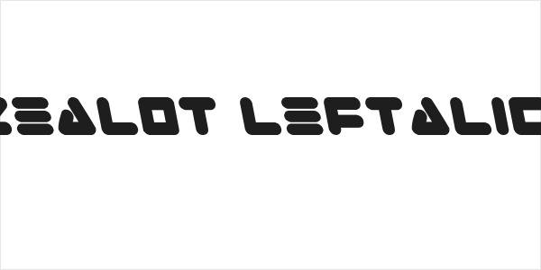 Zealot Leftalic Logo