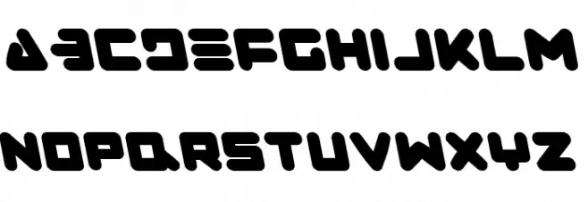 Zealot Leftalic Schriftart Kleinbuchstaben