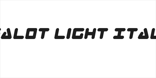 Zealot Light Italic Logo