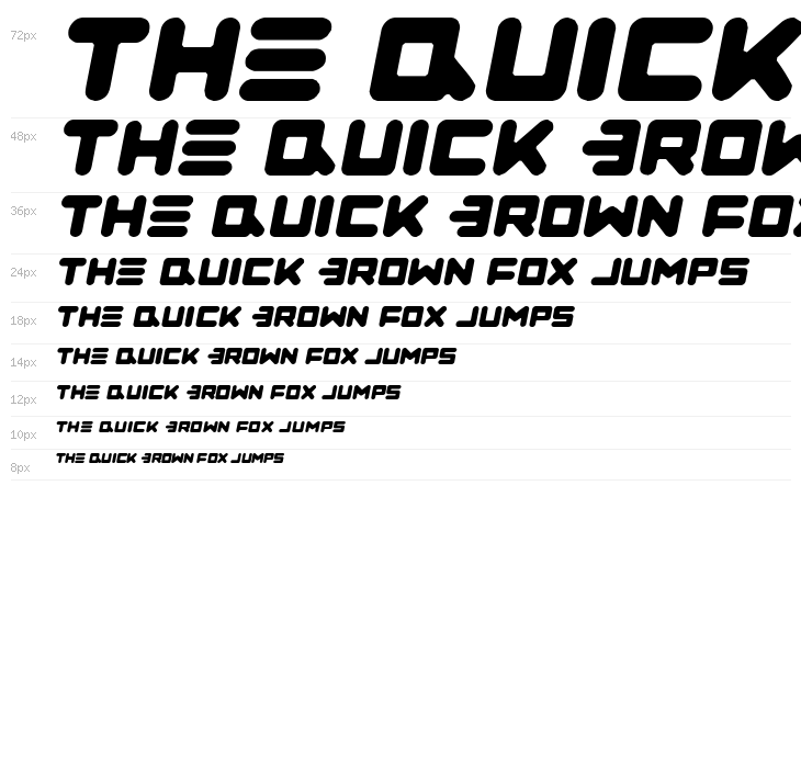 Zealot Light Italic Waterfall