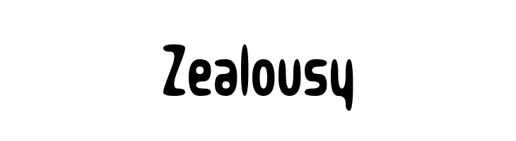 Zealousy  font caratteri gratis