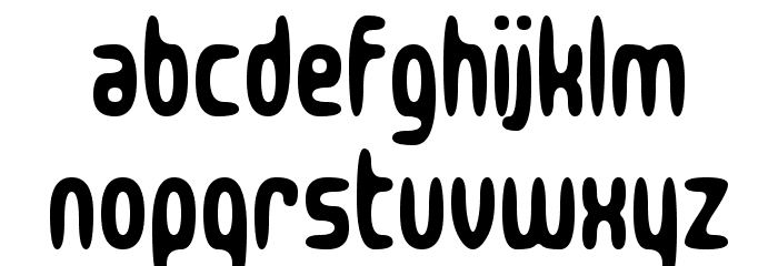 Zealousy Font LOWERCASE