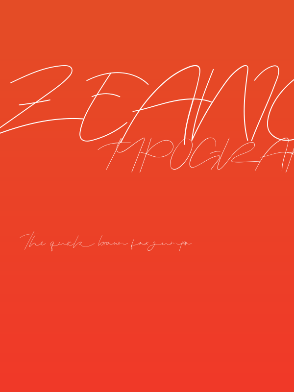 Zeanica Demo Poster