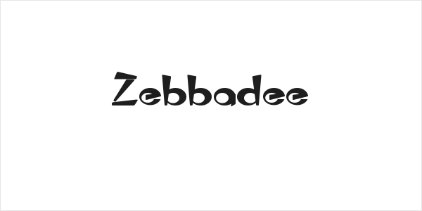 Zebbadee Logo