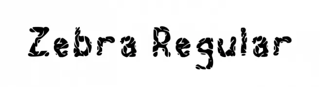 Zebra Regular  تنزيل الخطوط