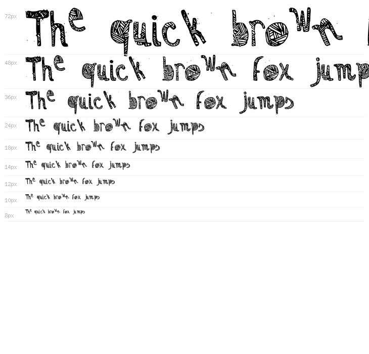 Zebra irregular Waterfall