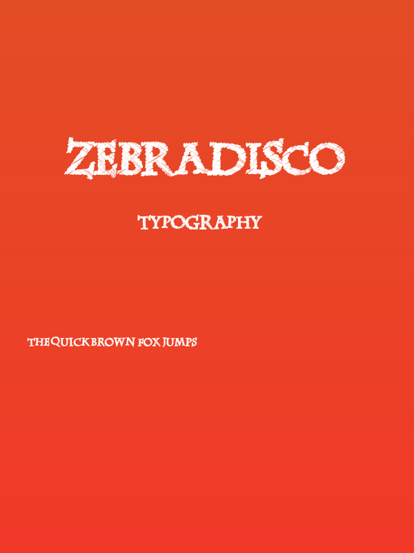 ZebraDisco Poster