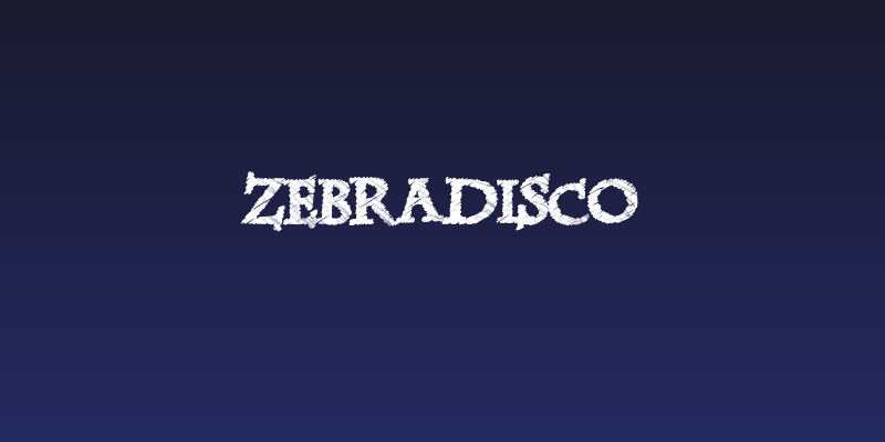 ZebraDisco Social Header