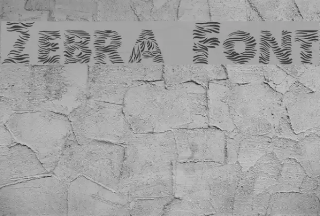 Zebra フォント examples