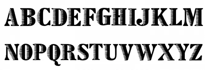 Zebraesq フォント 小文字