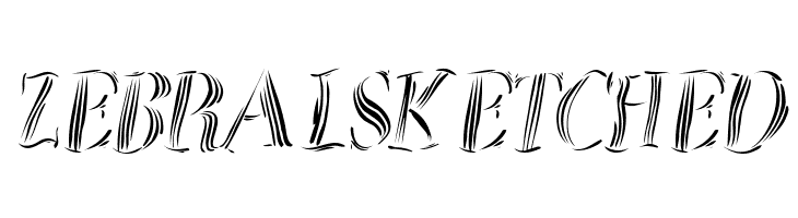 ZebralSketched  font caratteri gratis