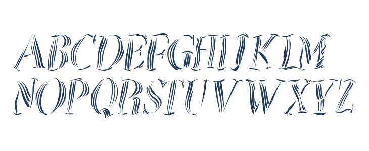 ZebralSketched Lowercase